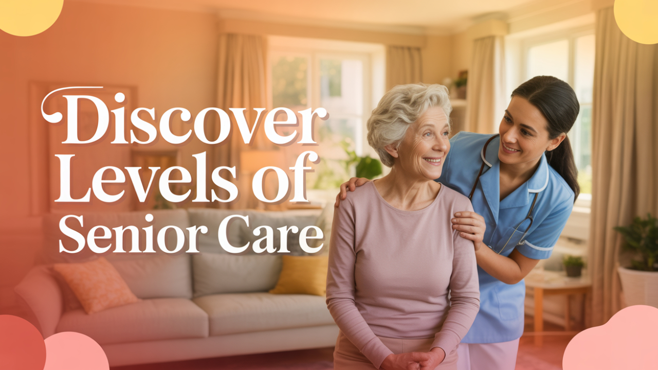Discover Levels of Senior Care with expert support for Elderly