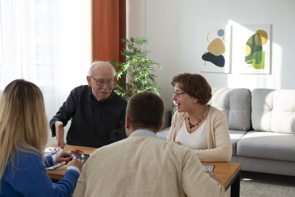 Assisted living family discussion