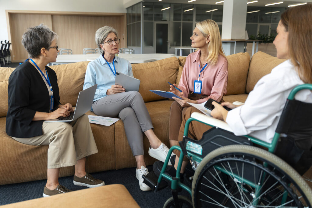 Assisted living community interior